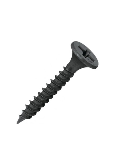 Siyah Sunta Mdf Vidası, 3,5X50 Mm. Havşa Başlı 50 Adet vida