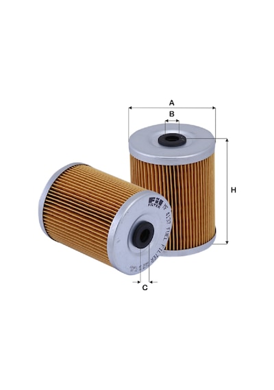 Fil Filtre MF 4137 Mitsubishi Temsa ME 016862 Yakıt Filtresi