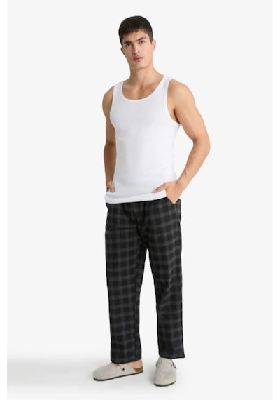 Defacto Slim Fit Dar Kesim Ribana 2li Atlet Y9056az25wnwt34 Beyaz