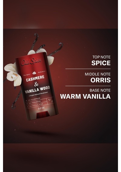 Old Spice Cashmere & Vanilla Wood Alüminyumsuz Stick Deodorant 85gr