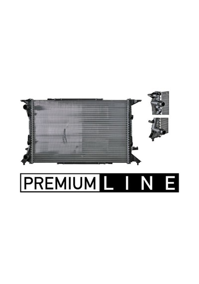 Behr Su Radyatörü-720x480x26 Audı A4, A6, Q5 2011/2012 Mhl-cr 1060 000p