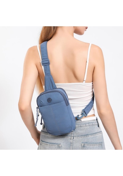 Smart Bags Mikro Poly Kumaş Kadın Bodybag Postacı Çantası 3337 Mint