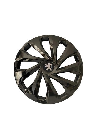 Peugeot 15 Inc Siyah Jant Kapağı Kırılmaz Pejo /5810syhpejo/