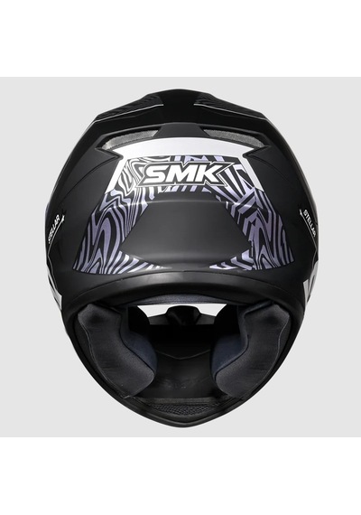 Smk Stellar-s01 Fury Kapalı Kask Ma266c Siyah - Gri