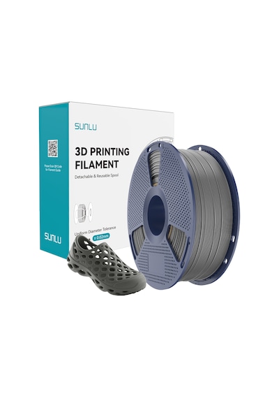 Sunlu Gri Tpu 95a Esnek Filament - 1.75mm - 1 Kg