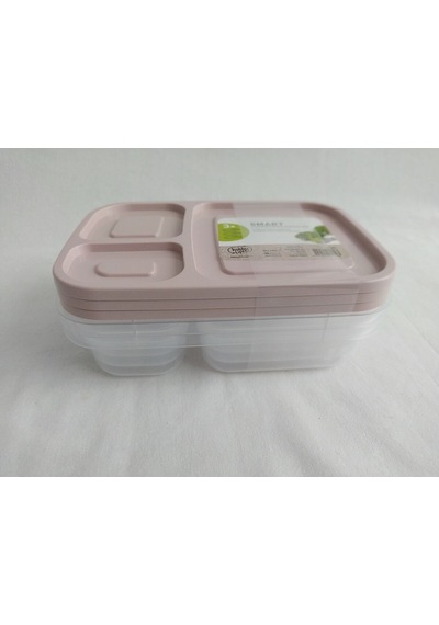 3 Bölmeli Smart Dikdörtgen Saklama Kabi Hobby Life Plastik Diğer