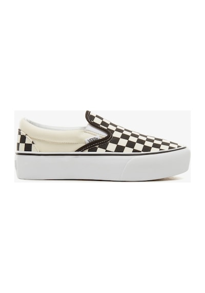 Vans Classic Slip-on Platform Siyah/beyaz Damalı Kadın Ayakkabı Vn00018ebww1 Çok Renkli Vans Classic Slip-on Platform Siyah/beyaz Damalı Kadın Ayakkabı Vn00018ebww1 Çok Renkli
