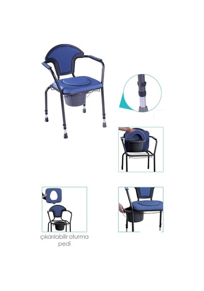 Medikaltec Best Up Wc'li Sandalye Hastalar İçin