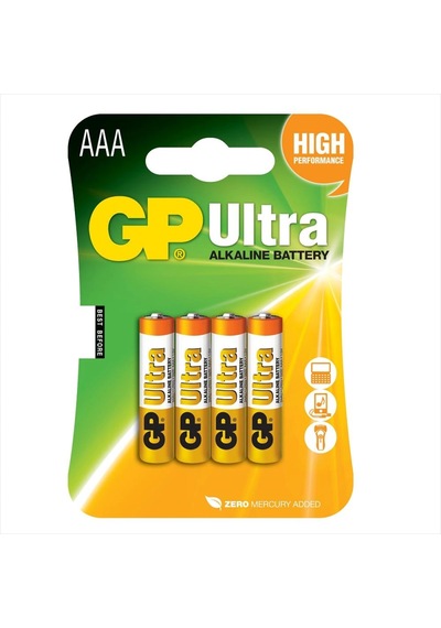 Gp Ultra Alkalin Aaa İnce Kalem Pil 4lü Crchmgo
