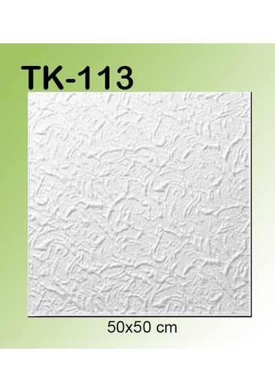 Desenli Dekoratif Stropiyer Tavan Kaplama Paneli - 4 Adet / 1 M2