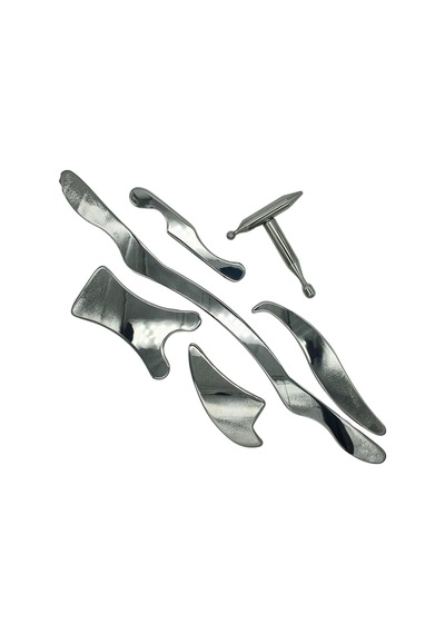 Graston 6 Parçalı Büyük Set Masaj Aleti Model 1