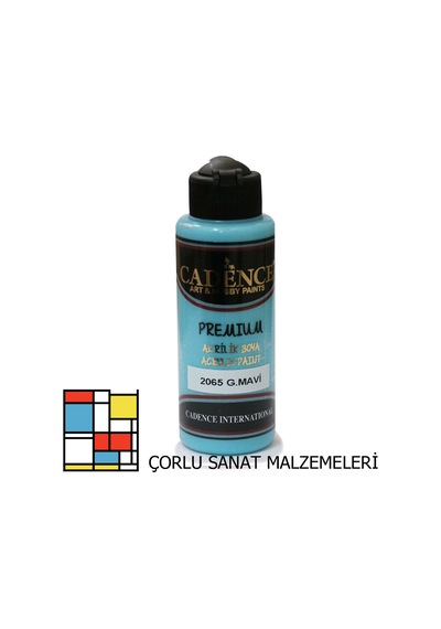 Premıum Akrilik Boya 2065 G. Mavi 120Ml