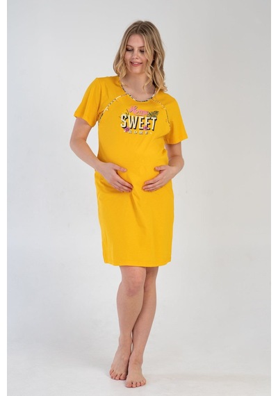 Yake Store Kadın P.suprem Cıft Patlı Kısa Kol Hamıle Tunık - 14-0955tcx