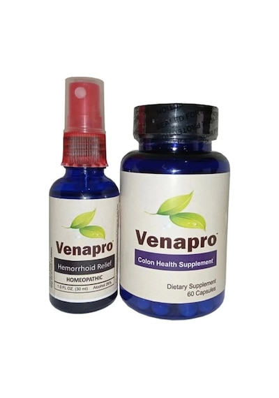 Muzicevi Venapro 2 Li Bakım Seti 30 Ml Sprey + 60 Lı Caps