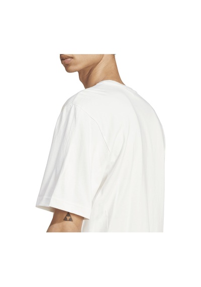 Adidas Q12 Monogram Erkek Spor Tişört - Jp4415 Krem
