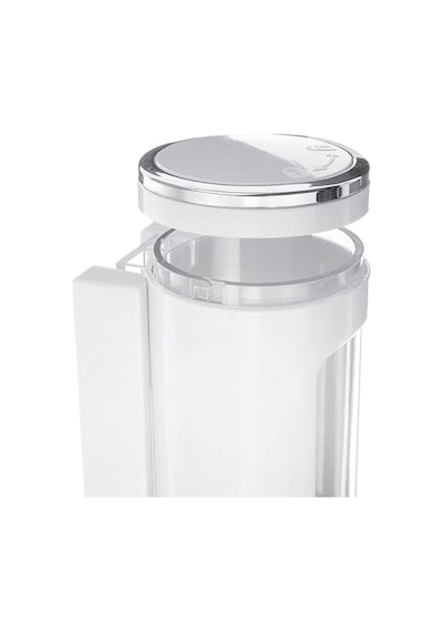 Vıvo Sıvı Sabunluk Plastik 400 Ml Duş Jeli Sabun Şişesi Hastane, Otel Banyo Mutfak 1 Adet V-052 Beyaz