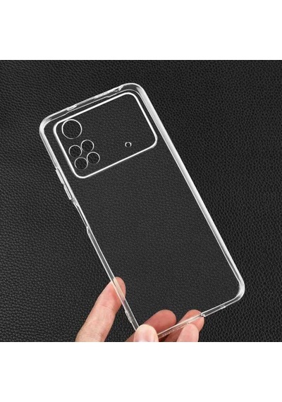 Xiaomi Poco M4 Pro 4G Kılıf Şeffaf Silikon Hibrit Case Kapak Renksiz