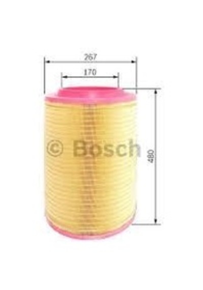 BOSCH 09864B0004 F026400247 HAVA FİLTRESİ DAF-FORD