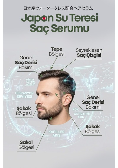 Japon Teresi Serumu - Saç Kökü Oluşumunu Destekleyen Burgeoncycle & Growth Complex - 854772762