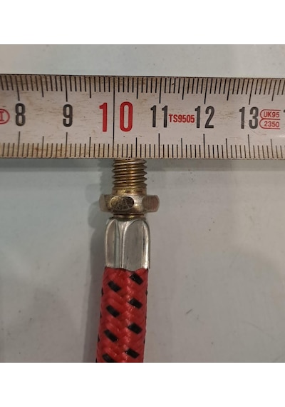 Pompa Hortumu Kırmızı Uzun 70 Cm