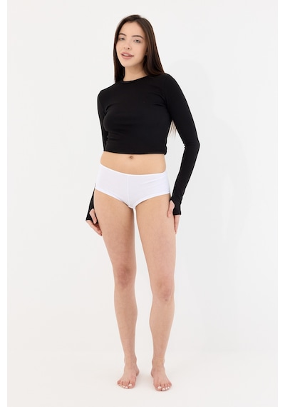 Air Beyaz Boyshort Külot Beyaz