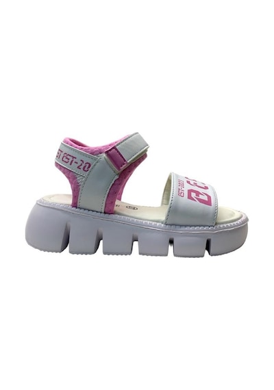 Tuğba Ortopedi 2155 Kız Çocuk Sandalet 001 Beyaz - Siyah