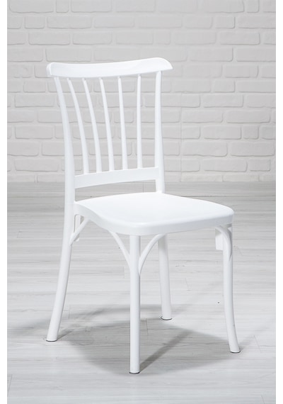 Violet Beyaz / Sirius Sabit Masa - 4 Sandalye 1 Masa / Salon - Mu