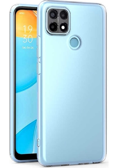 Adige Oppo A15 Kılıf Kamera Korumalı Süper Silikon