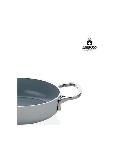 Sera Nova Bello 2 Parça Seramik Sahan Seti 20-22 Cm Gri Gri