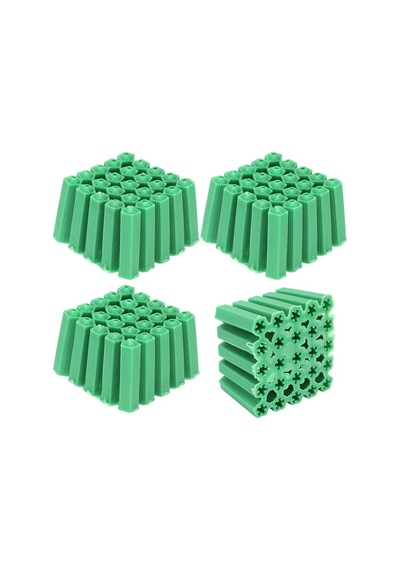 6mm Yeşil Plastik Dübel 500 Lü Ekonomik Paket Belirtilmemiş