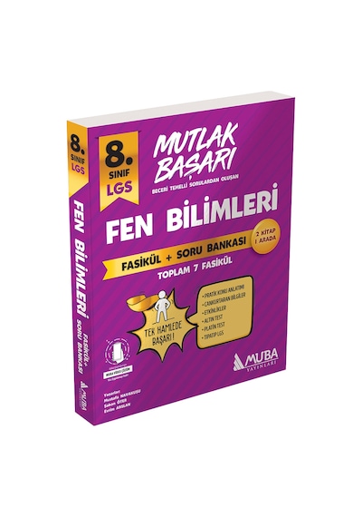 Mb 8.sınıf Fen Bilimleri Fasikül + Soru Bankası Muba Yayınları