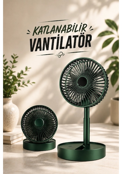 Soğutucu Vantilatör Telefon Standlı Mini Fan - 14999