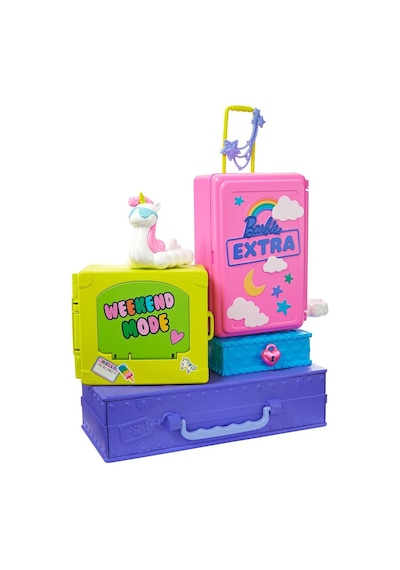 Hdy91 Barbie Extra - Mini Bebekler Ve Hayvan Dostlarının Seyahat