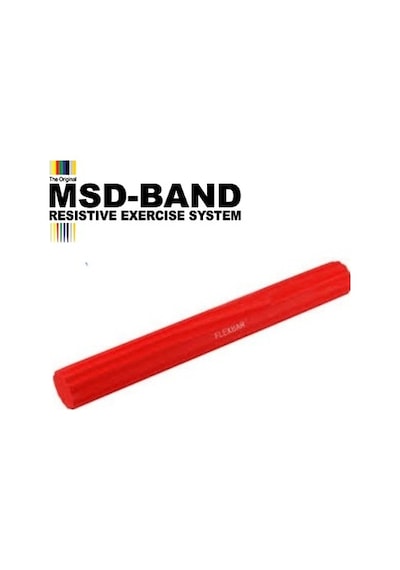Msd Moves Band Flex Bar Kırmızı El Kol Egzersiz Aleti Kırmızı