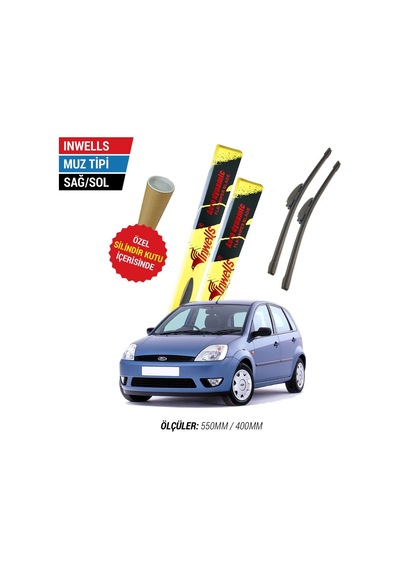 Ford Fiesta İnwells Muz Silecek (2002-2008) Ford Fiesta İnwells Muz Silecek (2002-2008)
