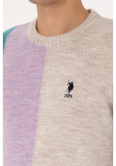 U.s. Polo Assn. Erkek Taş Kazak /triko 50314955-vr049 Tas