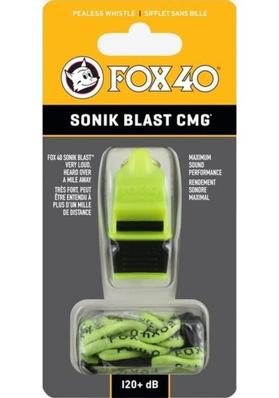 Fox40 9203-3608 Sonik Blast Safety Cmg İpli Düdük Çok Renkli