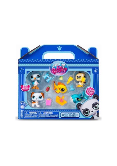 Littlest Pet Shop Minişler 5 Li Figür Seti S1 - Minişler Tatilde - 5 Cm