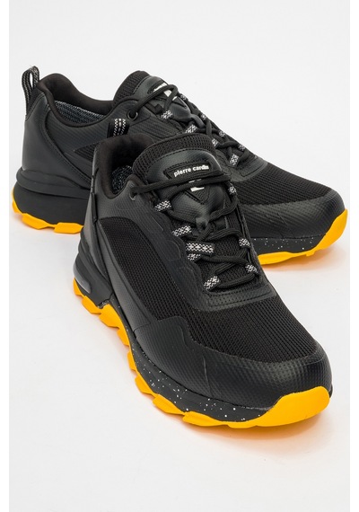 Hammer Jack Pierre Cardin Erkek Kalın Taban Bağcıklı Comfort Sneaker Pc 023 Promaxa Siyah