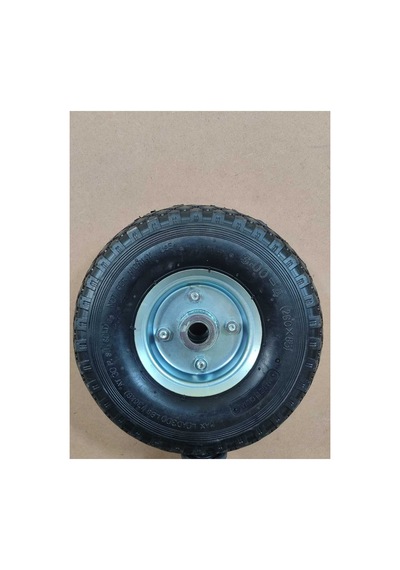 260x85 Mm Çelik Jant Tekerlek Siboplu Bilyeli Rulmanlı Havalı Dublex El Arabası Yük Taşıma Tekeri