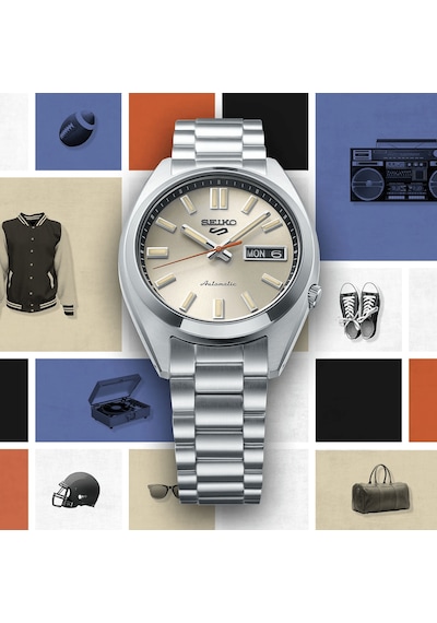 Seiko5 Sports Srpk91k Otomatik Erkek Kol Saati Metalik