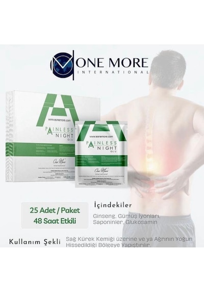 One More International One More Painless Bandı 25 Adet