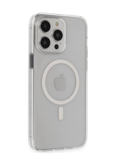 Apple İphone 14 Pro Max Kılıf Tron Şeffaf Magsafe Kapak - Şeffaf