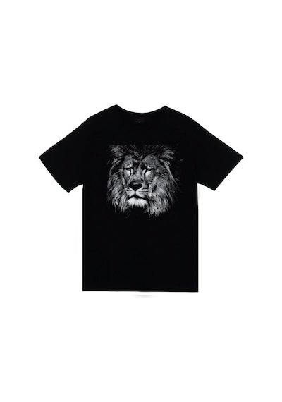 Aslan Baskılı T-Shirt 001