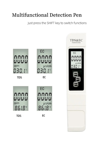 Dijital Tds & Ec Metre Tds Ec Meter