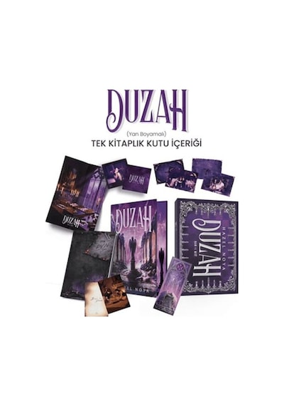 Duzah 3: Şah Ve Mat - Tek Kitaplık Kutu Yan Boyamalı - Qhdh-899065