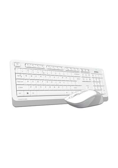 A4-tech Kablosuz Set Beyaz Fg1010-b Optik