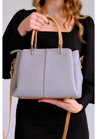 Just Polo Kadın Çantası 440113mh Gri Camel