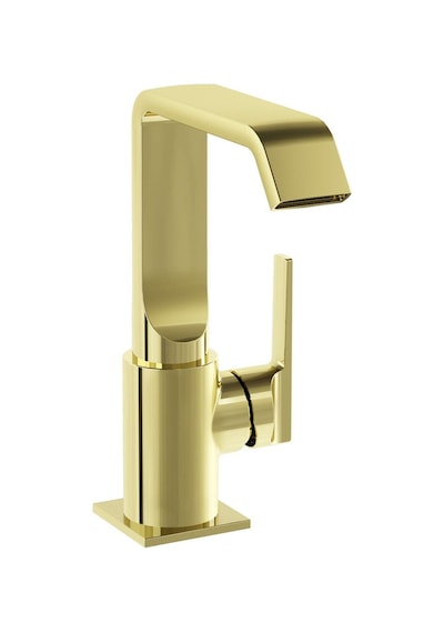 VitrA A4261674 Suit Yandan Lavabo Bataryası Soft Altın