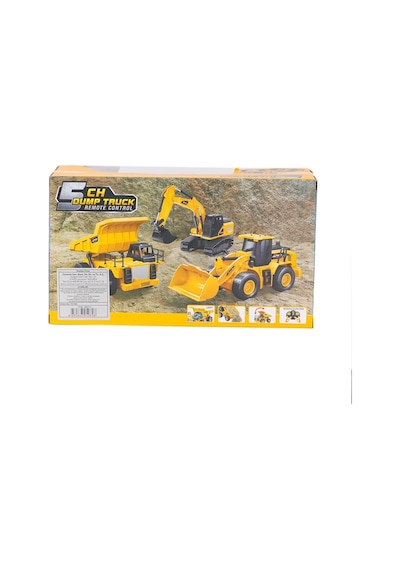 5082 Sun-rst-rc İş Makinesi 1 24 Damperli Kamyon Ff Işıklı 5ch 3 7v Usb 40mhz